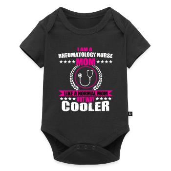 Rheumatology Nurse Mom Saying - Baby Premium short-sleeve bodysuit - black - Front