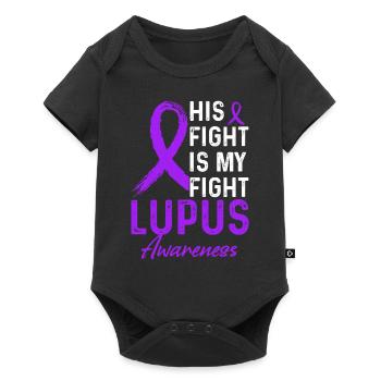 Lupus Awareness Month - Baby Premium short-sleeve bodysuit - black - Front