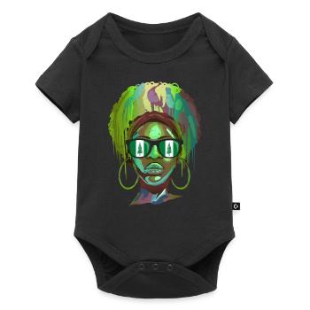 Norfolk Island - Baby Premium short-sleeve bodysuit - black - Front