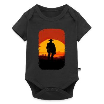 All Right After A Divorce He Has Nothing Left - Baby Premium Kurzarmbody - Schwarz - Vorne