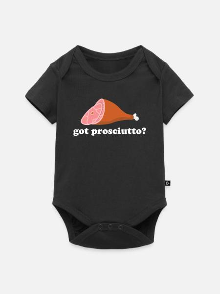 Schinken - Baby Premium Kurzarmbody - Schwarz