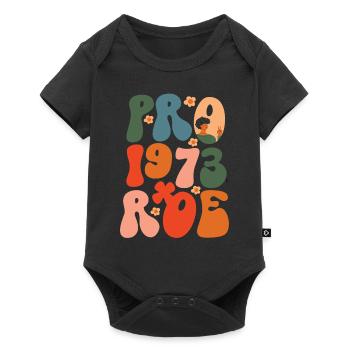 Féministe Pro 1973 Roe - Body à manches courtes Premium Bébé - noir - Devant