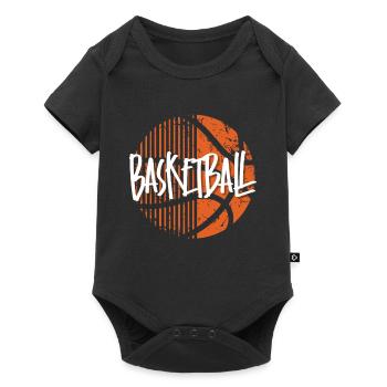 Basketball Basketball Player - Baby Premium short-sleeve bodysuit - black - Front