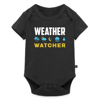 Meteorologist Meteorology Storm Chaser Gift - Baby Premium short-sleeve bodysuit - black - Front