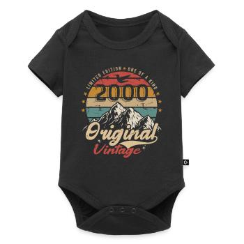 Original Vintage 2000 édition limitée 2000 - Body à manches courtes Premium Bébé - noir - Devant