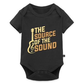 Die Quelle Des Klangs - Baby Premium Kurzarmbody - Schwarz - Vorne