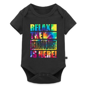 Dermatologist Funny saying - Baby Premium short-sleeve bodysuit - black - Front