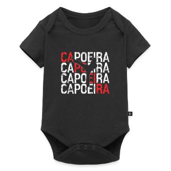 Capoeira - Body à manches courtes Premium Bébé - noir - Devant