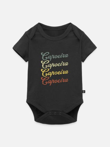 Capoeira - Baby Premium Kurzarmbody - Schwarz