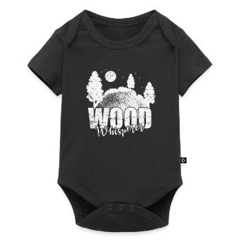 Wood Whisperer Forest Worker Forestry Worker - Baby Premium short-sleeve bodysuit - black - Front
