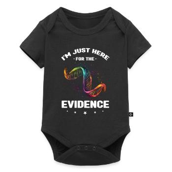 Forensischer Wissenschaftlicher Ermittler - Baby Premium Kurzarmbody - Schwarz - Vorne