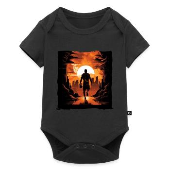 BASKETBALL forever! - Baby Premium short-sleeve bodysuit - black - Front