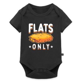 Nur Flats Chicken Wings - Baby Premium Kurzarmbody - Schwarz - Vorne