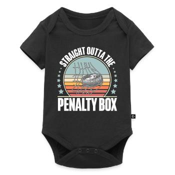 Eishockey Ice Hockey - Baby Premium short-sleeve bodysuit - black - Front