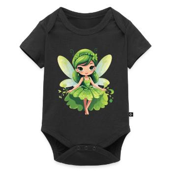 Beautiful Fairy Fairy - Enchantez votre cœur - Body à manches courtes Premium Bébé - noir - Devant