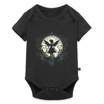 Dreamlike fairy in magical fairy world - symbol - Baby Premium short-sleeve bodysuit - black - Front