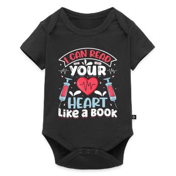Nursing Assistant Design - Baby Premium short-sleeve bodysuit - black - Front