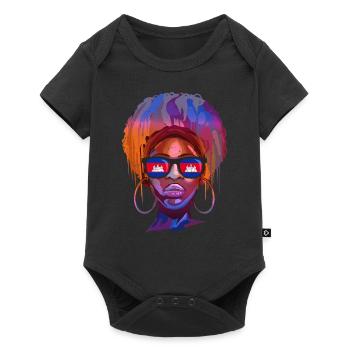 Cambodia - Baby Premium short-sleeve bodysuit - black - Front
