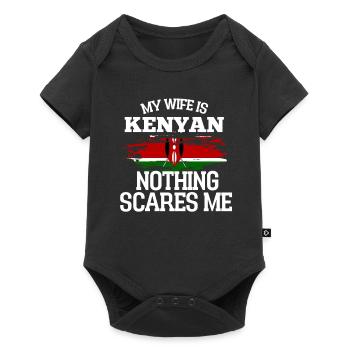 Kenya - Body à manches courtes Premium Bébé - noir - Devant
