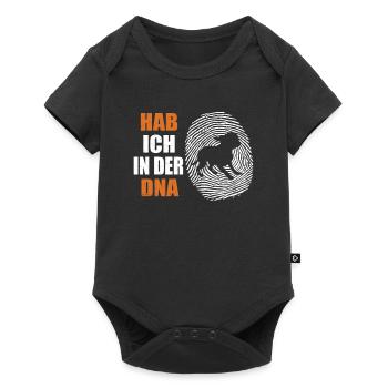 Hund Chihuahua Hundebesitzer Gechenkidee - Baby Premium Kurzarmbody - Schwarz - Vorne