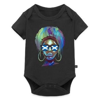 Scotland - Baby Premium short-sleeve bodysuit - black - Front