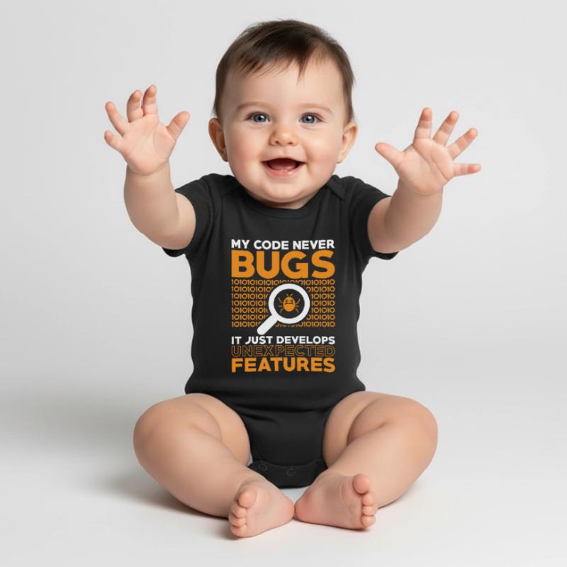 Programmer Developer Coder Code Baby Premium short-sleeve bodysuit