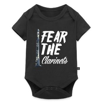 Clarinet - Baby Premium short-sleeve bodysuit - black - Front
