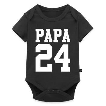 Dad-to-be 2032 - Baby Premium short-sleeve bodysuit - black - Front