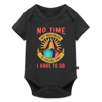 Frau - Baby Premium Kurzarmbody - Schwarz - Vorne