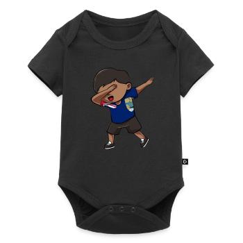 Saint Helena - Baby Premium short-sleeve bodysuit - black - Front