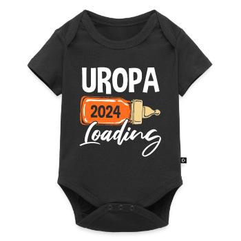 Werdender Uropa 2024 - Baby Premium Kurzarmbody - Schwarz - Vorne