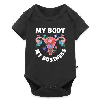 Feminism Feminist - Baby Premium short-sleeve bodysuit - black - Front