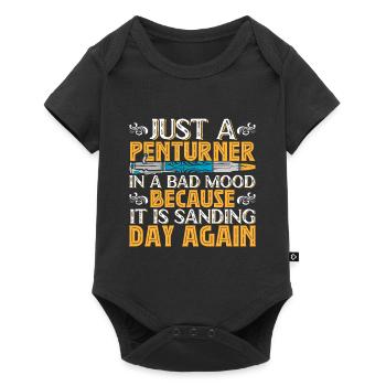 Pen Turning Kit - Baby Premium short-sleeve bodysuit - black - Front