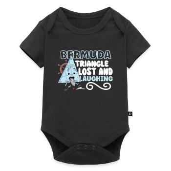 Mysterious enforced disappearances in the Bermuda Triangle - Baby Premium short-sleeve bodysuit - black - Front
