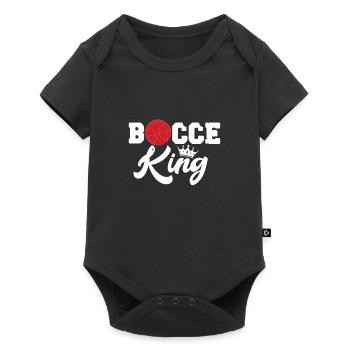 Bocce Bocce Ball Bouler Boulen Cadeau - Body à manches courtes Premium Bébé - noir - Devant