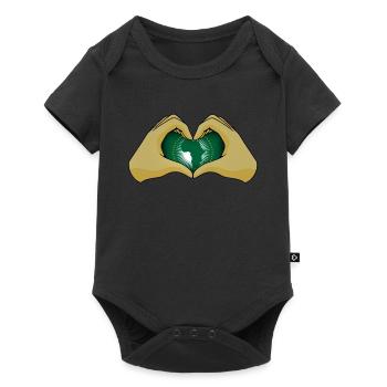 African Union - Baby Premium short-sleeve bodysuit - black - Front