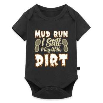Perfect funny Race - Baby Premium Kurzarmbody - Schwarz - Vorne