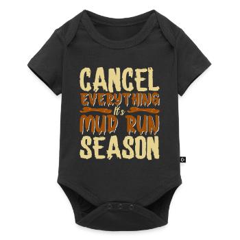 Perfect funny Race - Baby Premium Kurzarmbody - Schwarz - Vorne