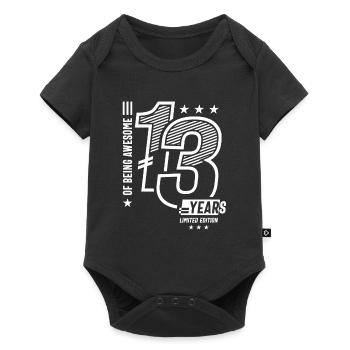 Of Being Awesome 13 Years - 13 Birthday - Baby Premium short-sleeve bodysuit - black - Front