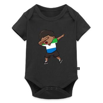 Sierra Leone - Baby Premium short-sleeve bodysuit - black - Front