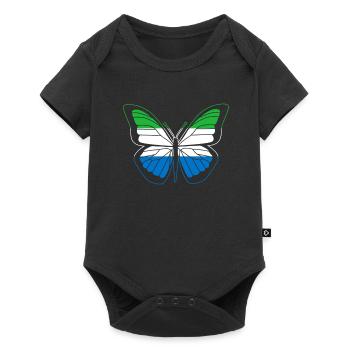 Sierra Leone - Baby Premium short-sleeve bodysuit - black - Front