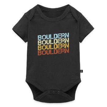 Escalade Rétro - Body à manches courtes Premium Bébé - noir - Devant