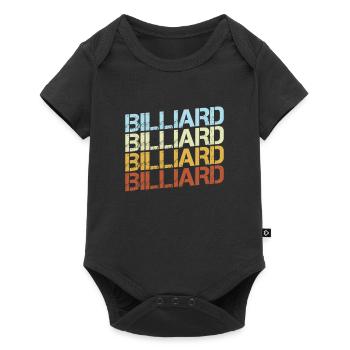 Billiard Retro - Baby Premium Kurzarmbody - Schwarz - Vorne