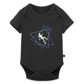 Grimper - Body à manches courtes Premium Bébé - noir - Devant