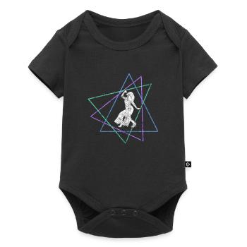 Singen - Baby Premium Kurzarmbody - Schwarz - Vorne