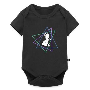 Singen - Baby Premium Kurzarmbody - Schwarz - Vorne