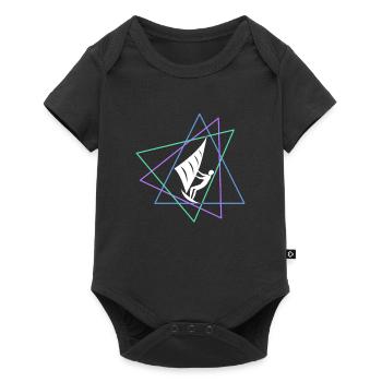 Kite - Baby Premium short-sleeve bodysuit - black - Front