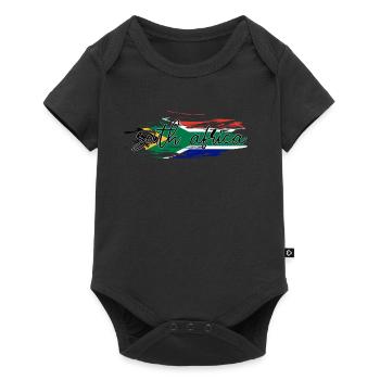 Afrique du Sud - Body à manches courtes Premium Bébé - noir - Devant