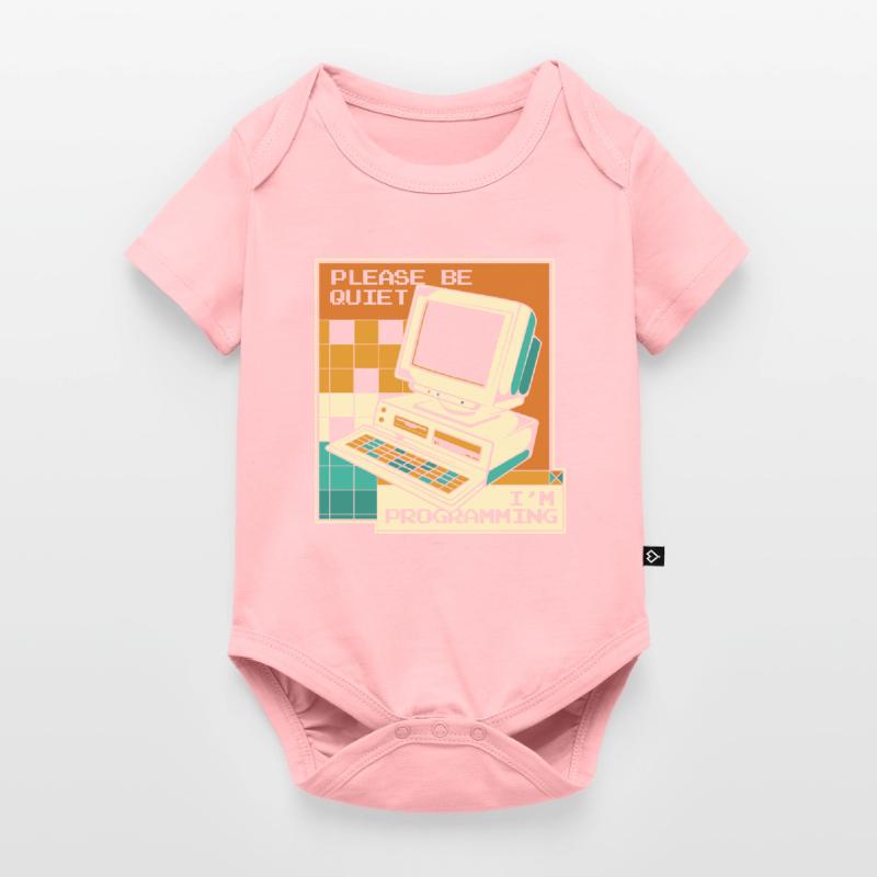 Please Be Quiet Software Engineer Developer Baby Premium short-sleeve bodysuit