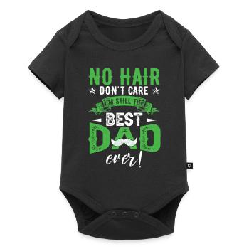 Je suis toujours le meilleur père de tous les temps - Body à manches courtes Premium Bébé - noir - Devant